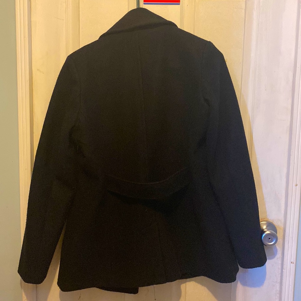 Old Navy Black Pea Coat, Small
